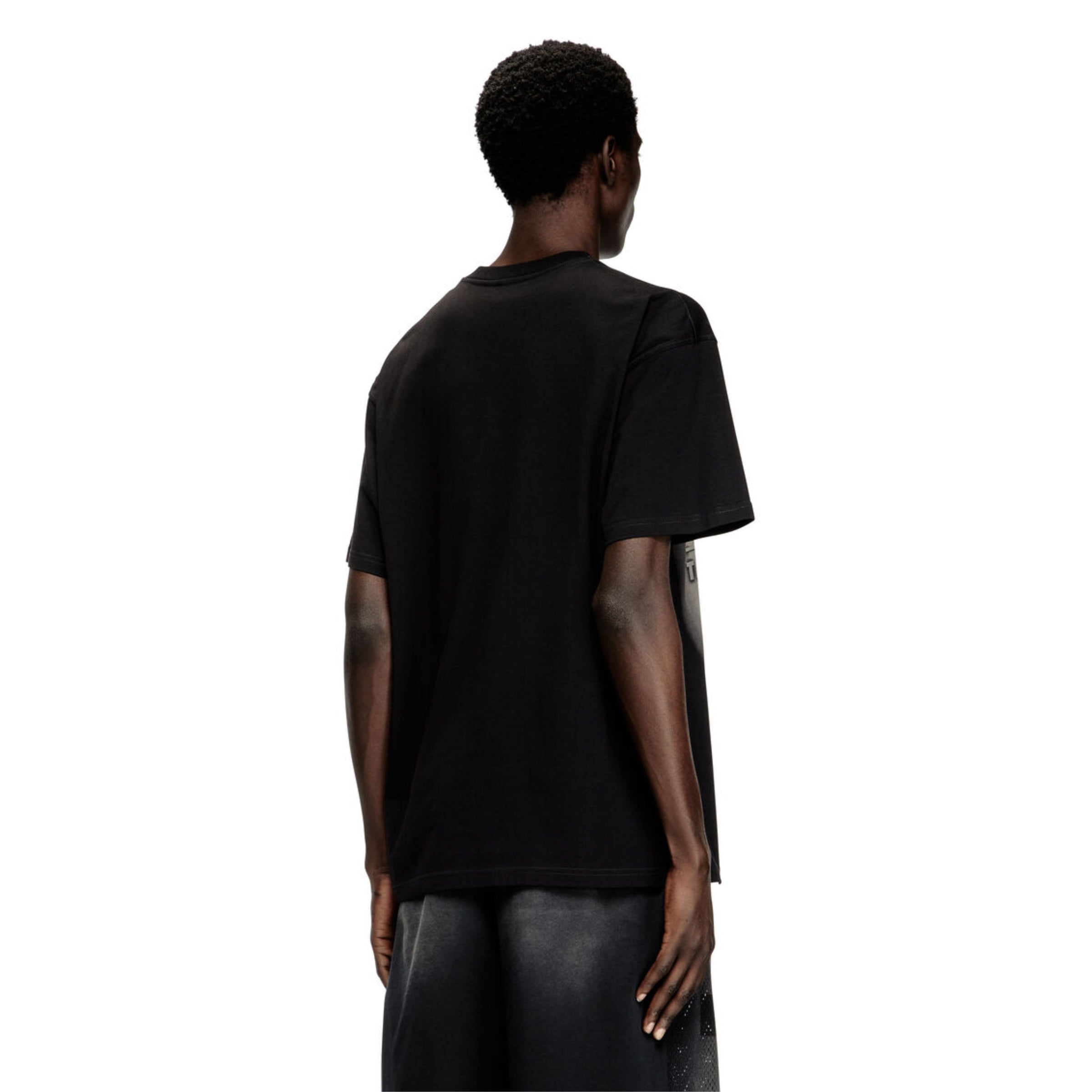 Diesel T-Shirt Boxt R15 Logo Graphic Black